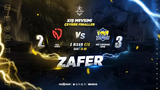 VFŞL 2021 Kış Mevsimi yarı finaline adını yazdıran takım 1907 Fenerbahçe Espor! VFŞL 2021 Kış Mevsimi yarı finaline adını yazdıran takım 1907 Fenerbahçe Espor!