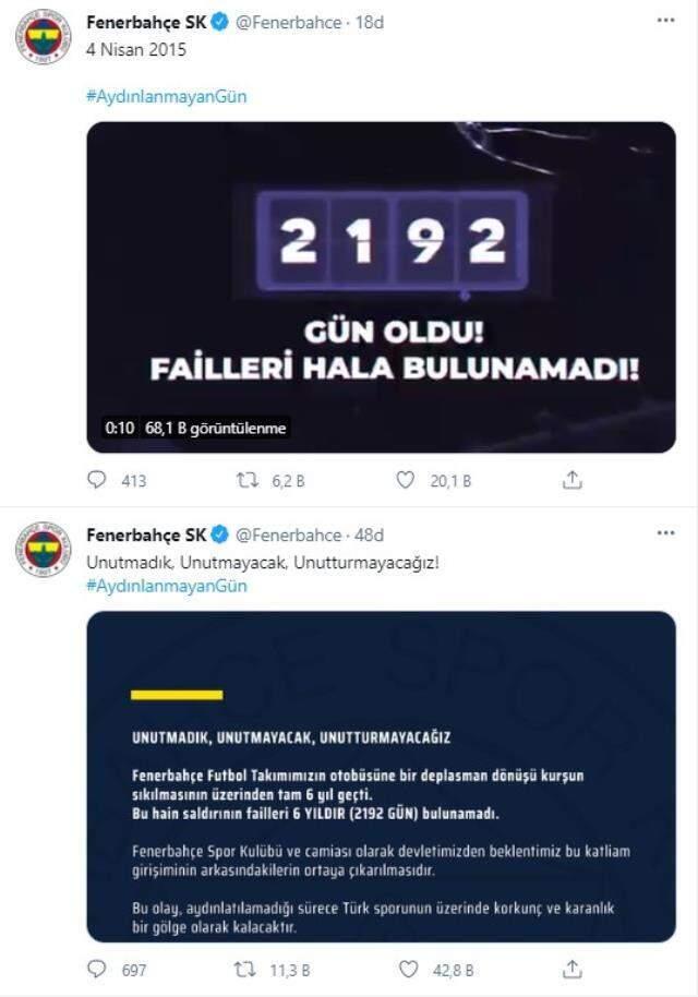 Fenerbahçe and the fans shouted from social media: Unenlightened day