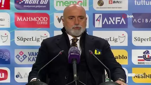 Son dakika haber! Hikmet Karaman: Bugün inanılmaz bir taktik savaşı vardı sahada