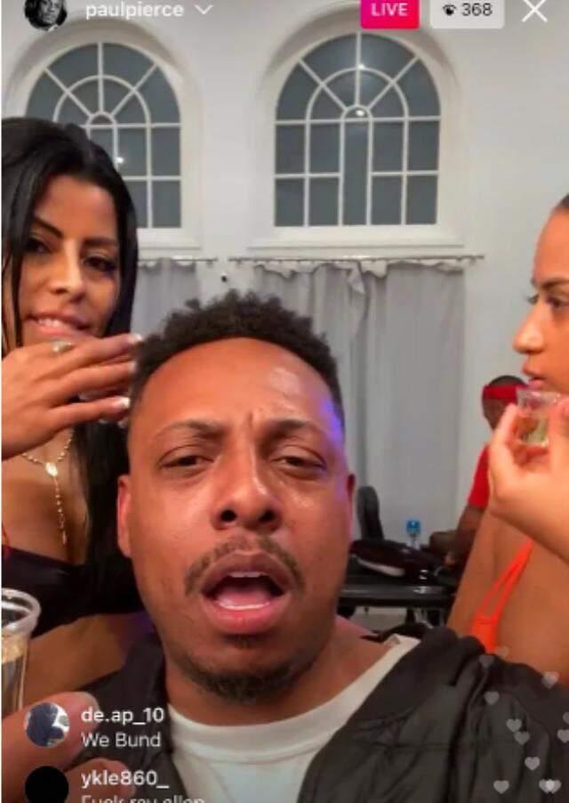 Famous basketball player Pierce made a live broadcast with strippers from the gambling and drunk environment where Turks were also present, and sent greetings to Istanbul! Famous basketball player Pierce made a live broadcast with strippers from the gambling and drunk environment where Turks were also present, and sent greetings to Istanbul!