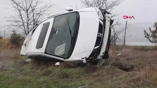 BOLU TAKLA ATAN OTOMOBİLDEN FIRLAYAN SÜRÜCÜ, ÖLDÜ BOLU TAKLA ATAN OTOMOBİLDEN FIRLAYAN SÜRÜCÜ, ÖLDÜ