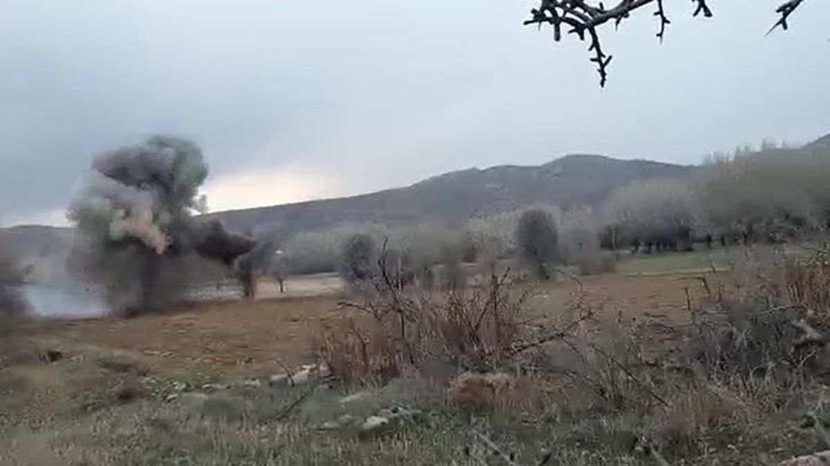 Çiftçinin tarlasında bulduğu mühimmatın aydınlatma havanı olduğu ortaya çıktı