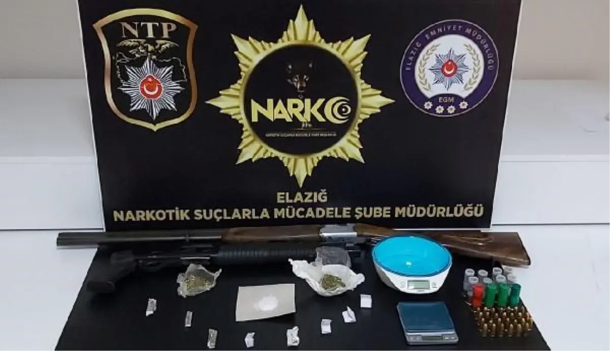 Elazığ'daki uyuşturucu operasyonunda 4 tutuklama