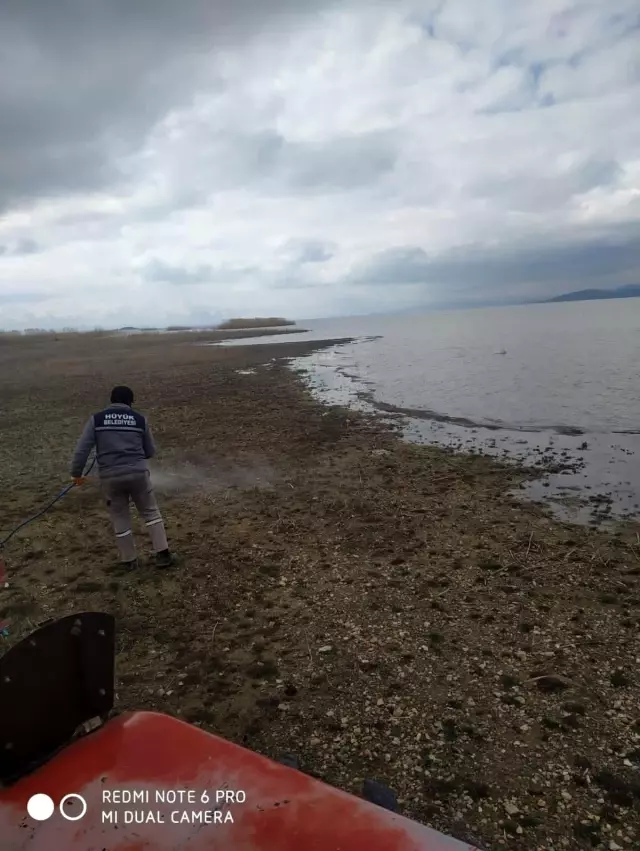 Hüyük'te sinekle mücadele çalışmaları başladı Hüyük'te sinekle mücadele çalışmaları başladı