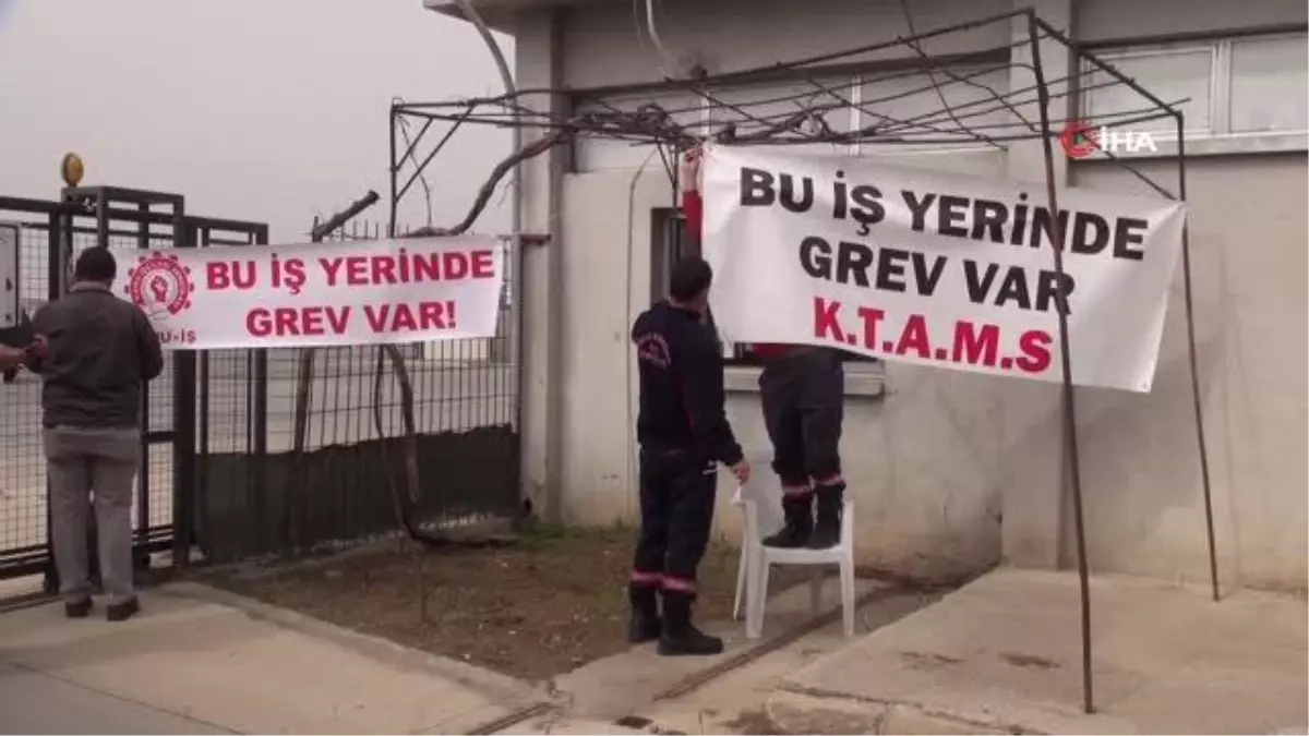 KKTC'de grev nedeniyle uçuşlar ertelendi