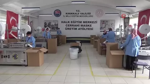Son dakika haberleri! Milli Eğitim Bakanı Selçuk: 'Kırıkkale'de 183 milyon maske üretildi' Son dakika haberleri! Milli Eğitim Bakanı Selçuk: 'Kırıkkale'de 183 milyon maske üretildi'