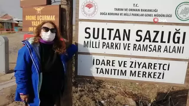 Sultan Sazlığı Kuş Cenneti turistlerin uğrak yeri oldu