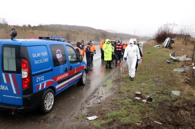 TEM otoyolunda feci kaza: 1 ölü TEM otoyolunda feci kaza: 1 ölü