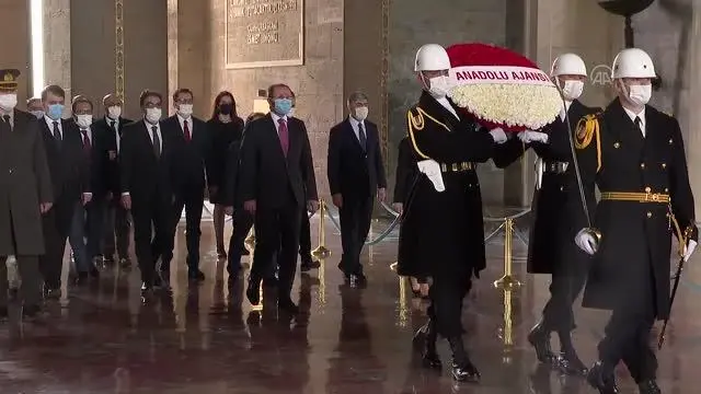 Anadolu Ajansı Yönetim Kurulu, Anıtkabir'i ziyaret etti Anadolu Ajansı Yönetim Kurulu, Anıtkabir'i ziyaret etti