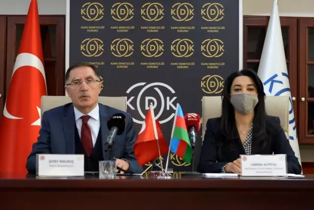 Azerbaycan İnsan Hakları Komiserinden KDK'ya ziyaret Azerbaycan İnsan Hakları Komiserinden KDK'ya ziyaret