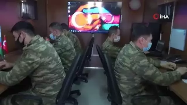 Azerbaycan ve Türkiye muhabere birliklerinden ortak tatbikatı başladı Azerbaycan ve Türkiye muhabere birliklerinden ortak tatbikatı başladı