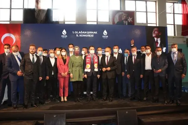 BABACAN, ŞIRNAK'TA PARTİSİNİN İL KONGRESİNE KATILDI BABACAN, ŞIRNAK'TA PARTİSİNİN İL KONGRESİNE KATILDI
