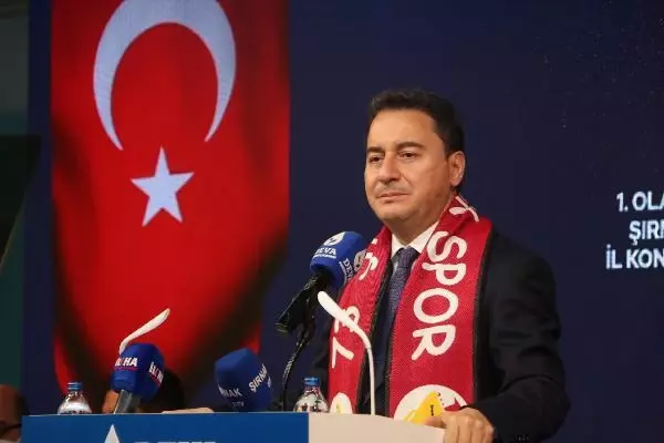 BABACAN, ŞIRNAK'TA PARTİSİNİN İL KONGRESİNE KATILDI BABACAN, ŞIRNAK'TA PARTİSİNİN İL KONGRESİNE KATILDI