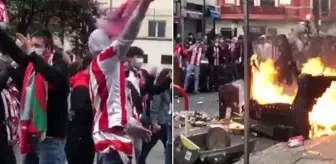 Kral Kupası: Bask derbisinde taraftarlar şehri ateşe verdi, polisle çatıştı! İşte o anlar Kral Kupası: Bask derbisinde taraftarlar şehri ateşe verdi, polisle çatıştı! İşte o anlar