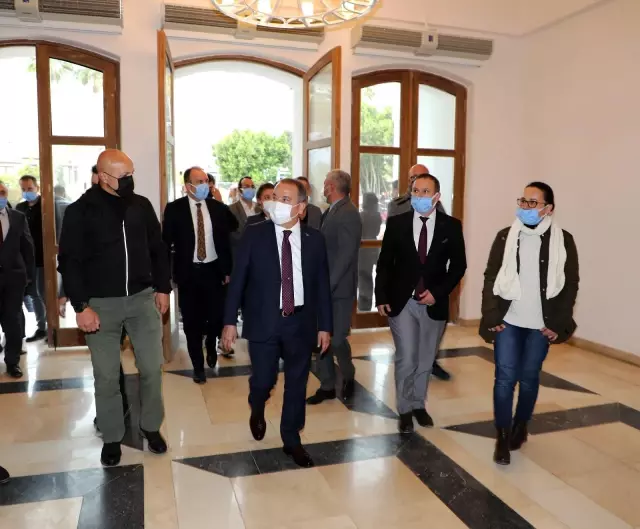 Başkan Böcek Karaalioğlu Kent Yaşam Parkı Projesi'ni inceledi Başkan Böcek Karaalioğlu Kent Yaşam Parkı Projesi'ni inceledi