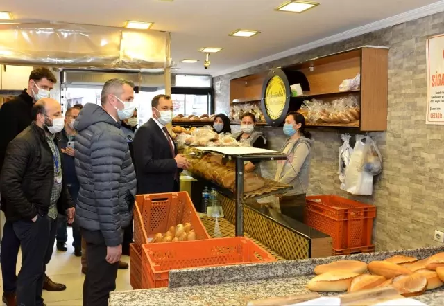 Başkan fırınları tek tek denetledi Başkan fırınları tek tek denetledi