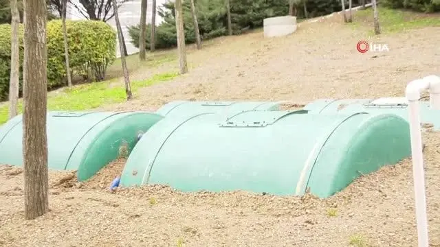 Başkent'in parkları yağmur suyu ile sulanacak Başkent'in parkları yağmur suyu ile sulanacak