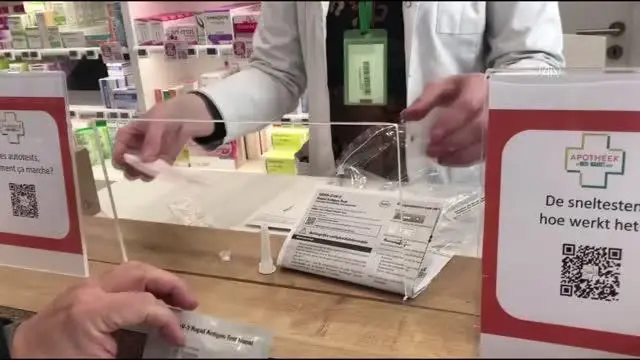 Son dakika haberi... Belçika'da hızlı korona testlerinin satışı başladı Son dakika haberi... Belçika'da hızlı korona testlerinin satışı başladı