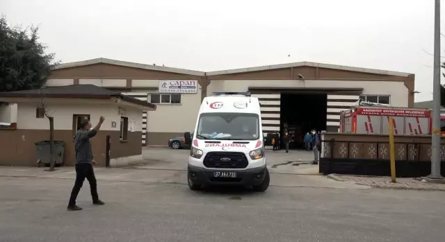 Bir anlık dikkatsizlik canından ediyordu...Pres makinesine sıkıştı Bir anlık dikkatsizlik canından ediyordu...Pres makinesine sıkıştı
