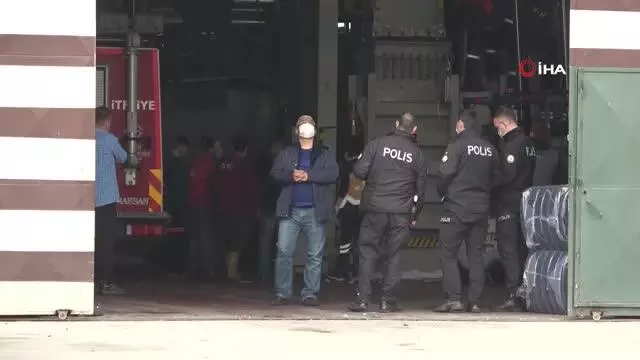 Bir anlık dikkatsizlik canından ediyordu...Pres makinesine sıkıştı Bir anlık dikkatsizlik canından ediyordu...Pres makinesine sıkıştı