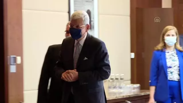 TBMM Başkanı Şentop, BM 75. Genel Kurul Başkanı Bozkır'ı kabul etti (2) TBMM Başkanı Şentop, BM 75. Genel Kurul Başkanı Bozkır'ı kabul etti (2)