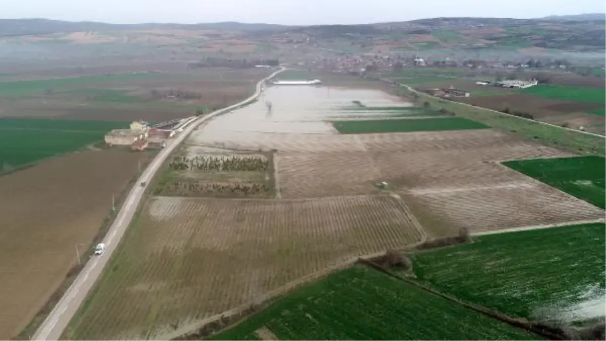 Bursa'daki sağanakta 3 bin dekarlık tarım arazisi zarar gördü
