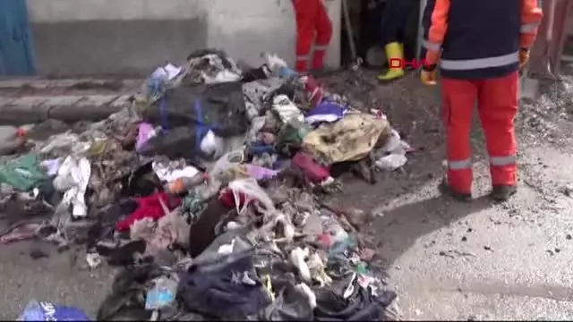 EVDEN 4 KAMYON ÇÖP ÇIKTI, FARELERİ GÖREN EKİPLER KORKUP KAÇTI EVDEN 4 KAMYON ÇÖP ÇIKTI, FARELERİ GÖREN EKİPLER KORKUP KAÇTI