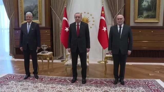 TBMM Başkanı Şentop BM 75. Genel Kurul Başkanı Volkan Bozkır'ı kabul etti TBMM Başkanı Şentop BM 75. Genel Kurul Başkanı Volkan Bozkır'ı kabul etti