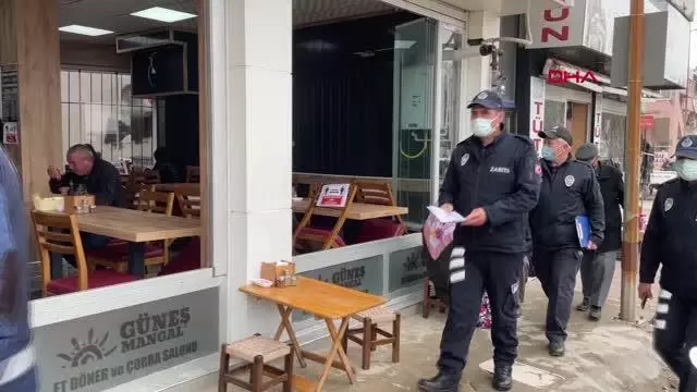 EDİRNE Keşan'da polis ve zabıtanın koronavirüs denetimleri sürüyor EDİRNE Keşan'da polis ve zabıtanın koronavirüs denetimleri sürüyor