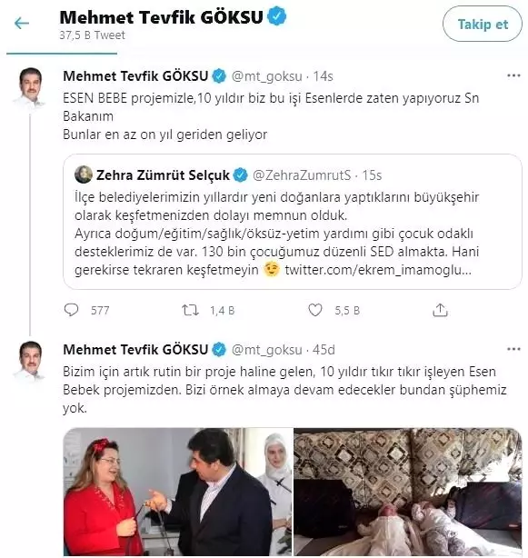 Esenler Belediyesi, ''Esen Bebek' yalan çıktı' haberlerini faaliyet raporu ve fotoğraflarla yalanladı Esenler Belediyesi, ''Esen Bebek' yalan çıktı' haberlerini faaliyet raporu ve fotoğraflarla yalanladı