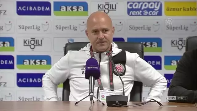Fatih Karagümrük-Hatayspor maçının ardından - David Sassarini Fatih Karagümrük-Hatayspor maçının ardından - David Sassarini