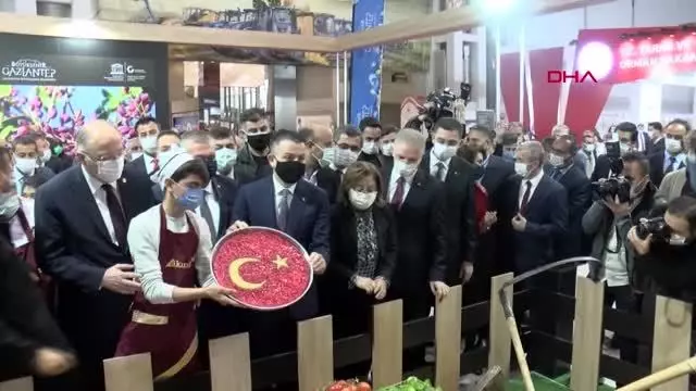 GAZİANTEP BAKAN PAKDEMİRLİ TARIMSAL HASILAMIZ, CUMHURİYET TARİHİNİN REKORUNU KIRDI GAZİANTEP BAKAN PAKDEMİRLİ TARIMSAL HASILAMIZ, CUMHURİYET TARİHİNİN REKORUNU KIRDI