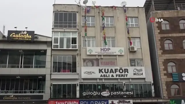 HDP Adıyaman İl Başkanlığına operasyon