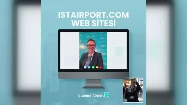 İstanbul Havalimanı'nda işaret dili mobil hizmeti İstanbul Havalimanı'nda işaret dili mobil hizmeti