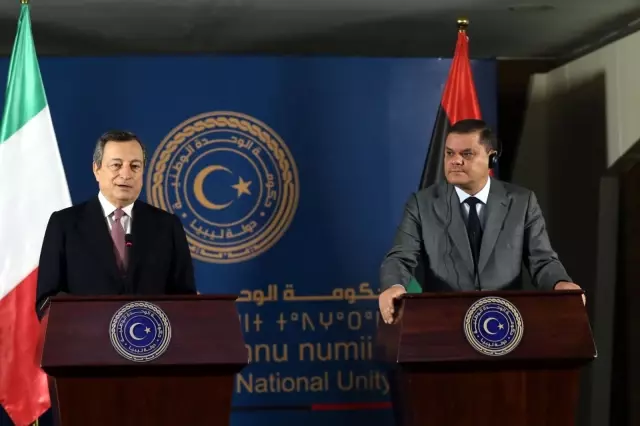 Son dakika haberleri: İtalya Başbakanı Mario Draghi, Libya Ulusal Birlik Hükümeti Başbakanı Dibeybe ile görüştü Son dakika haberleri: İtalya Başbakanı Mario Draghi, Libya Ulusal Birlik Hükümeti Başbakanı Dibeybe ile görüştü