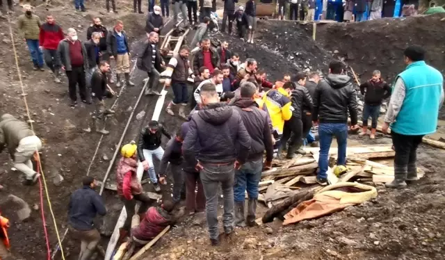 Kaçak maden ocağında mahsur kalan işçi çıkarıldı Kaçak maden ocağında mahsur kalan işçi çıkarıldı