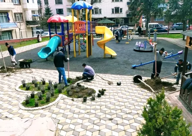 Keçiören'de yaza rengârenk hazırlık Keçiören'de yaza rengârenk hazırlık