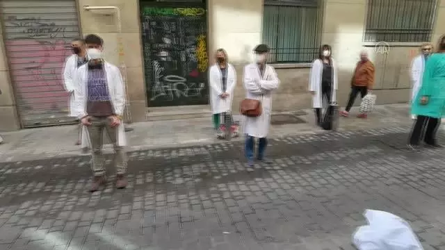 Son dakika haber | Madrid'de doktorlar son 1 yılda 15. kez eylem yaptı Son dakika haber | Madrid'de doktorlar son 1 yılda 15. kez eylem yaptı