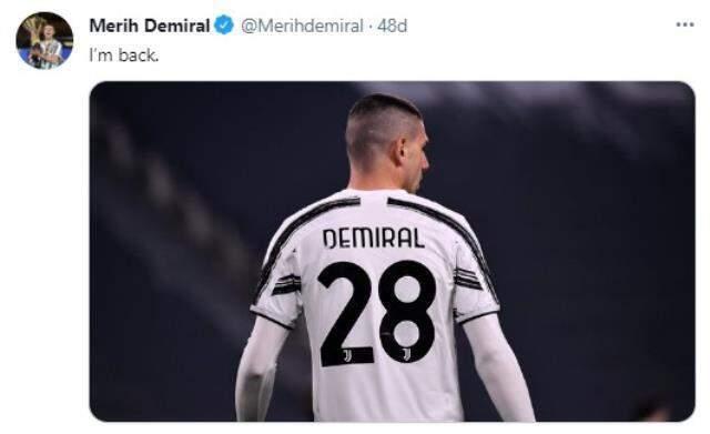 Merih Demiral survived coronavirus Merih Demiral survived coronavirus