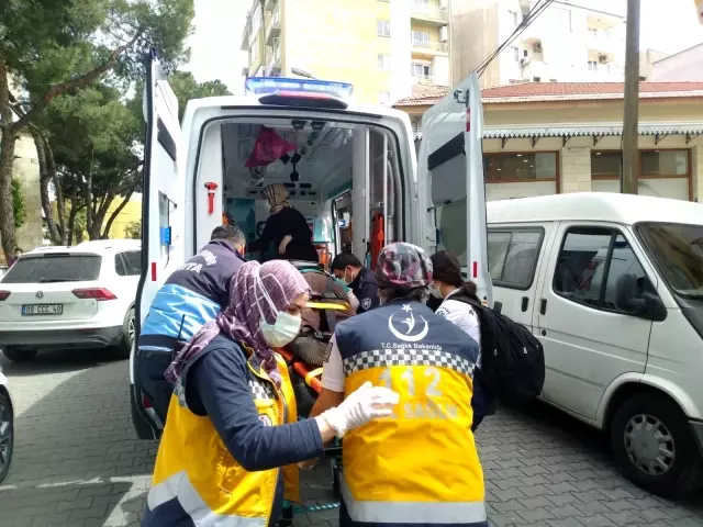 Pazardan dönen yaşlı kadına araba çarptı Pazardan dönen yaşlı kadına araba çarptı