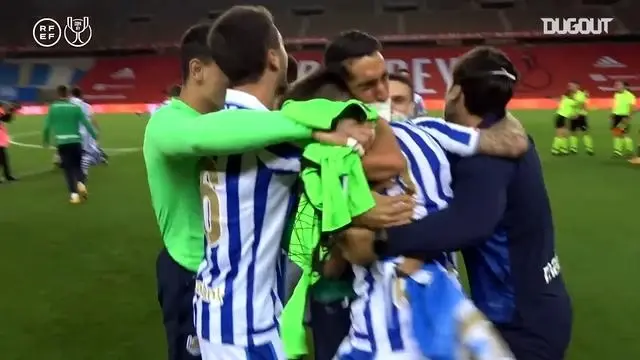 Real Sociedad'ın Copa Del Rey Sevinci Real Sociedad'ın Copa Del Rey Sevinci
