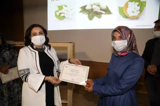 Şanlıurfa'da ipekböcekçiliği eğitimi Şanlıurfa'da ipekböcekçiliği eğitimi