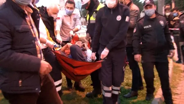 Şişli'de korku dolu anlar: Boynuna benzin dolu şişe bağladı, intihara kalkıştı Şişli'de korku dolu anlar: Boynuna benzin dolu şişe bağladı, intihara kalkıştı