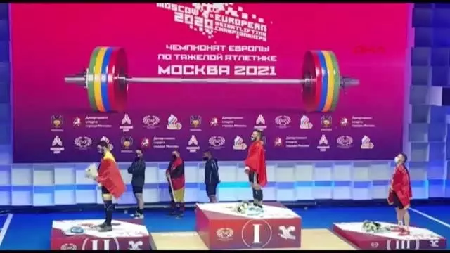 SPOR Avrupa Halter Şampiyonası'nda Daniyar İsmayilov'dan iki altın madalya SPOR Avrupa Halter Şampiyonası'nda Daniyar İsmayilov'dan iki altın madalya