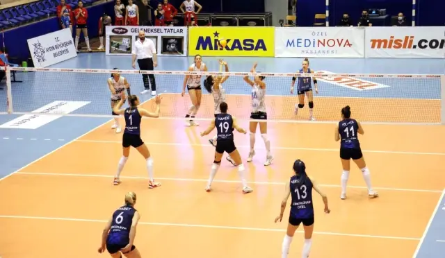 Sultanlar Ligi: Aydın Büyükşehir Belediyespor: 1 Nilüfer Belediyespor: 3 Sultanlar Ligi: Aydın Büyükşehir Belediyespor: 1 Nilüfer Belediyespor: 3