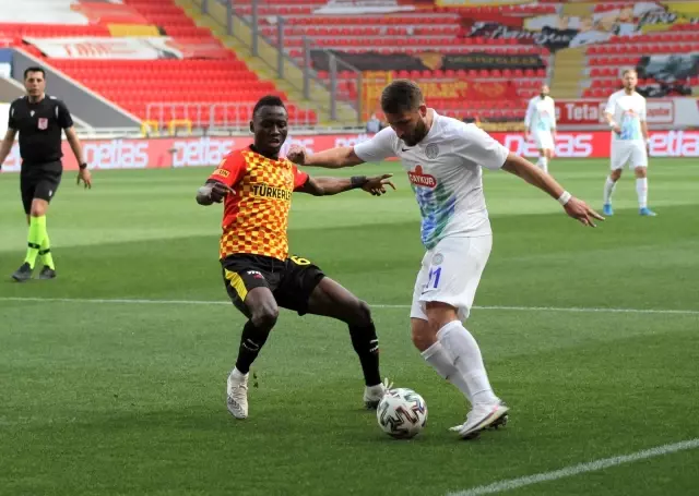 Süper Lig: Göztepe: 2 - Çaykur Rizespor: 0 (Maç sonucu) Süper Lig: Göztepe: 2 - Çaykur Rizespor: 0 (Maç sonucu)