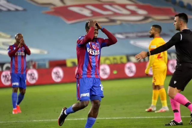 Süper Lig: Trabzonspor: 1 - Hes Kablo Kayserispor: 1 (Maç sonucu) Süper Lig: Trabzonspor: 1 - Hes Kablo Kayserispor: 1 (Maç sonucu)