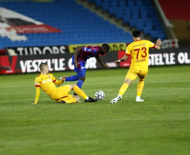 Süper Lig: Trabzonspor: 1 - Hes Kablo Kayserispor: 1 (Maç sonucu) Süper Lig: Trabzonspor: 1 - Hes Kablo Kayserispor: 1 (Maç sonucu)