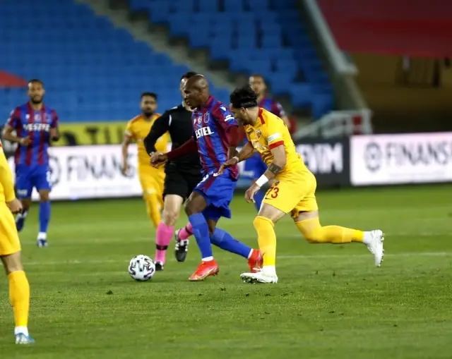 Süper Lig: Trabzonspor: 1 - Hes Kablo Kayserispor: 1 (Maç sonucu) Süper Lig: Trabzonspor: 1 - Hes Kablo Kayserispor: 1 (Maç sonucu)