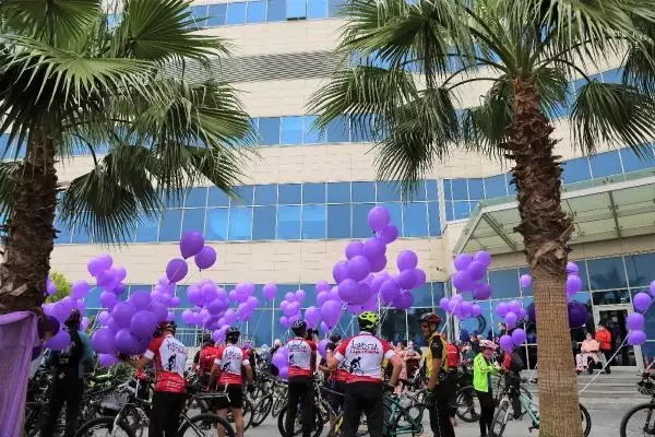 Toroslar'da pedallar kansere karşı çevrildi Toroslar'da pedallar kansere karşı çevrildi
